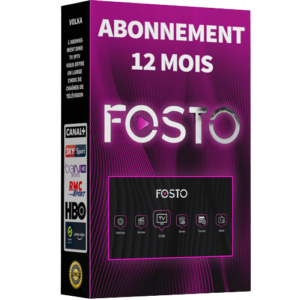 Fosto IPTV 12 Mois